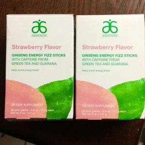 2 pk Arbonne Strawberry Fizz. Brand New. Unopened